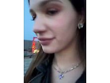 Shy priincess in public,  St.  Petersburg