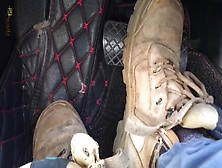 Worn Out Safety Boots - Pedal Pumper