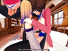 Anzu Mazaki Femdom Femboy.  Anal Sex With Creampie (Yu-Gi-Oh!)