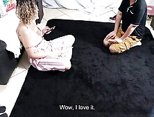 Stepniece Agrees to Play Cards and Ends up Having Sex with Her Stepuncle