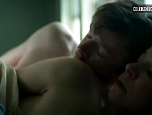 Tatiana Maslany Nude, kissing scene in Two Lovers and a Bear (2016)