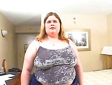 An ugly BBW whore fucked by a big black cock