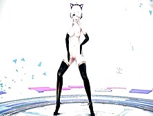 【Mmd R-Barely Legal Sex Dance】Haku Beauty African Suit Amazingly Hot Yummy Buttocks Paradinha [By] Orion Dobledosis