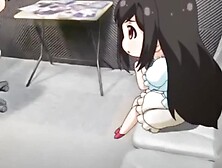 Gorgeous babe is riding mate's big dick inside the class room