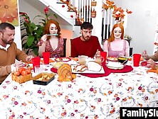 The Stepsisters Exchange Spots and Stepbro Slams His Ramrod - Familyslut