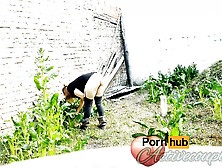 Naked Big Ass Neighbor Fucks in the Ass and Screams Loud