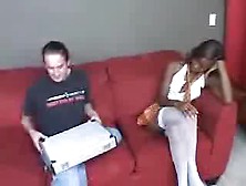 Tight Ebony Fucked Older Man