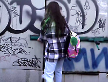 Gave to the Mouth of a Mad Maura Model at an Abandoned Factory Nigonika Top...