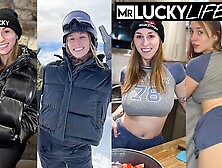 Energetic Angel Youngs at lingerie scene