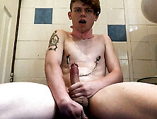 Kinky Twink Gets Wild In The Bathroom - Leo Ocean