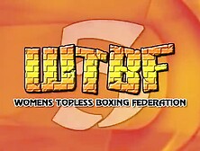 Goldie Vs Shelly Topless Boxing