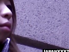 Japanese babes glued to phones skirted for secret clips