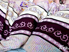 cumming on my stepmom's feet