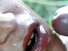 Black Haired Beauty with Small Tits Gets Licked Into Heaven