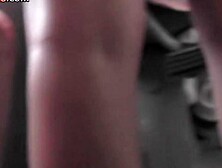 Sexy upskirt look of brunette girl will make you crazy