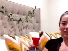 Lilkymchii Morgan Lee pregnant fuck machine live show