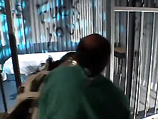 Large vintage rimming in the prison