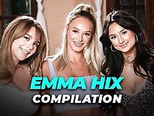 Compilazione Della Bomba Adolescente Emma Che Scopa Le Sue Compagnie Di Stanza! Eliza Ibarra,  Gabbie Carter,  Emma,  Vina Sky..