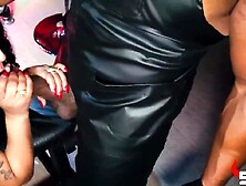 Black Large Butt Bitch Gets Hardcore BBC S&M