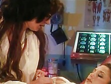 A Busty Doctor Puts a Big Dildo in Her Naughty Patients Tight Pussy