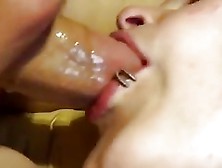 Wife Sucking Gagging On My Cock Sloppy Deepthroat Blow Job