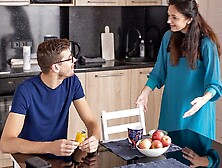 Awesome brunette Anette Harper gets screwed by pretty nice cock