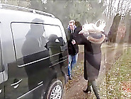 Getrampt und von geiler Blondine mitgenommen, Sex, Blasen, Rimming Teil 1