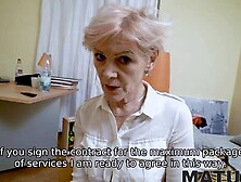 MATURE4K.  Mature woman authorizes the boy to know her maximally close