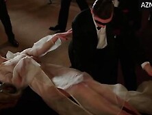 Isolda Dychauk Breasts Scene  in Die Siebte Stunde