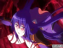 Hentai teen brunette