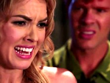 Busty princess is enjoying big dick