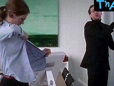 Nadeshda Brennicke Breasts,   Underwear Scene  in Zwei Weihnachtshunde