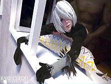 [Blacked] 2B Fuck On The Window [Grand Cupido]( Nier Automata )