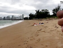 Public Schlong Flashing - Sweetheart Lets Me Cum On Her Melons