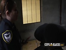 Girlfriend Beater Is Caught And Apprehended By Horny Milf Cops