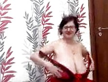 Granny With Very Saggy Breasts