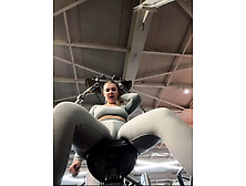 Masturbate in the Gym so Hard