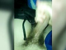 Stroking my dick for a dirty slut bag