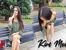 Kim Model - Park Bench - VRSmokers