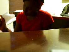 Hot Ebony Talked into HJ During Job Interview