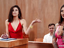 Luna Baby And Kylie Rocket - Disorder In The Court