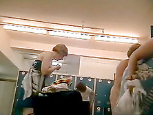 MILF with small boobies is posing topless