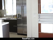 TeenPies - BF accidentally creampies teen gf for baby (18+)