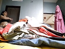 Secretly setup hidden cam to capture my hot SIS(1)