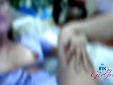 Amateur collection of Sumer Vixen blowing,  riding,  and getting creampied and drilled up close and personal