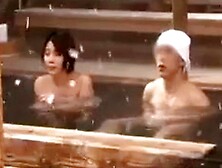 Japanese Beauty Female Fucked In Public Bath