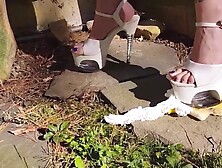 Compilation of Hawt High Heel & Foot Fetish Stomping & Trampling with Impure BIGGEST-TIT Aged MOM Headmistress Thursday