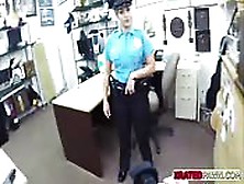 Busty Police Officer Gets Banged In The Office