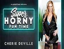 Skillful Cherie Deville - titplay action - Live Series