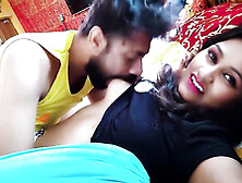 Hot Indian Babe Enjoy Threesome Sex Video